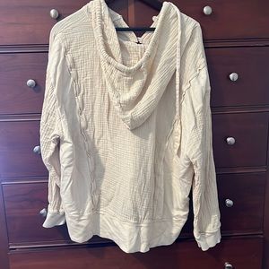 Urban Outfitters Linen Hoodie